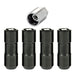 McGard 24144 Black Cone Seat Wheel Lock Set (9/16-18 Thread Size) - Set of 4 Locks and 1 Key - Truck Part Superstore