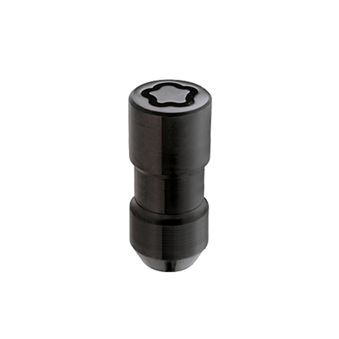 McGard 24144 Black Cone Seat Wheel Lock Set (9/16-18 Thread Size) - Set of 4 Locks and 1 Key - Truck Part Superstore