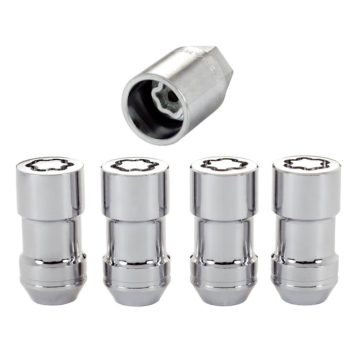 McGard 24160 Cone Seat Exposed Style Wheel Locks-Chrome - Truck Part Superstore