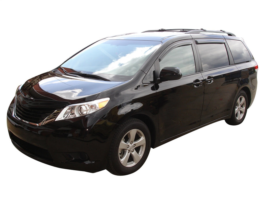 Auto Ventshade (AVS) 24160 Bugflector II® Stone/Bug Deflector; Smoke; Full Height; - Truck Part Superstore