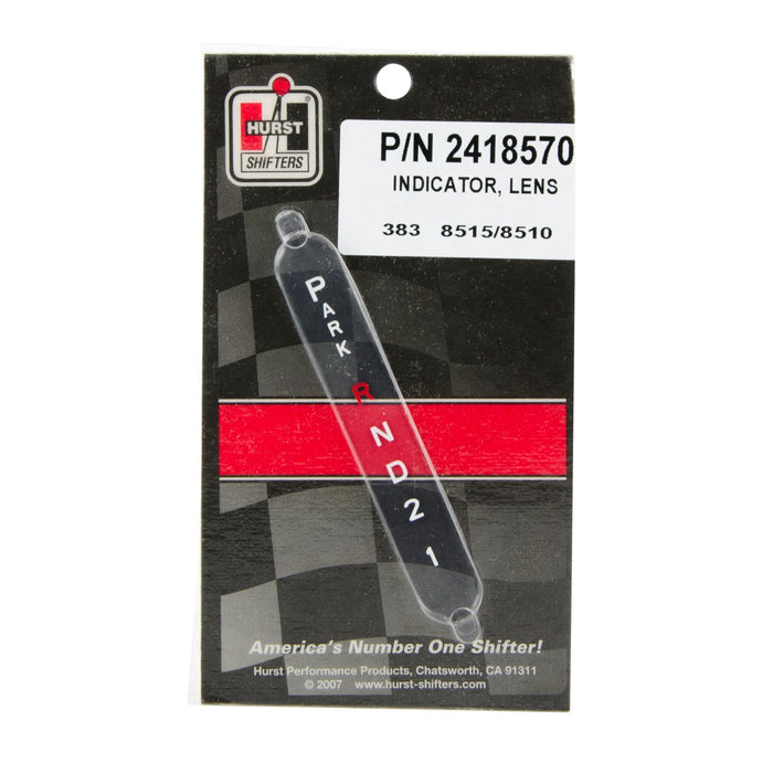 Hurst 2418570 Indicator Lens Cover; For Use w/PN[3838515/3838520/3838530]; - Truck Part Superstore