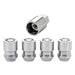 McGard 24193 Chrome Cone Seat Wheel Lock Set (1/2-20 Thread Size) - Set of 4 Locks and 1 Key - Truck Part Superstore
