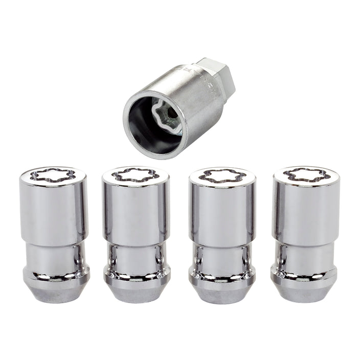 McGard 24198 Cone Seat Exposed Style Wheel Locks-Chrome - Truck Part Superstore