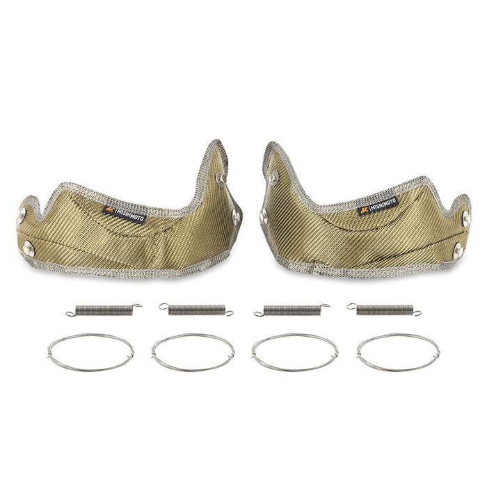 Mishimoto MMTB-F35T-17 Titanium Turbo Blankets, Fits 2017+ Ford Raptor 3.5L EcoBoost - Truck Part Superstore