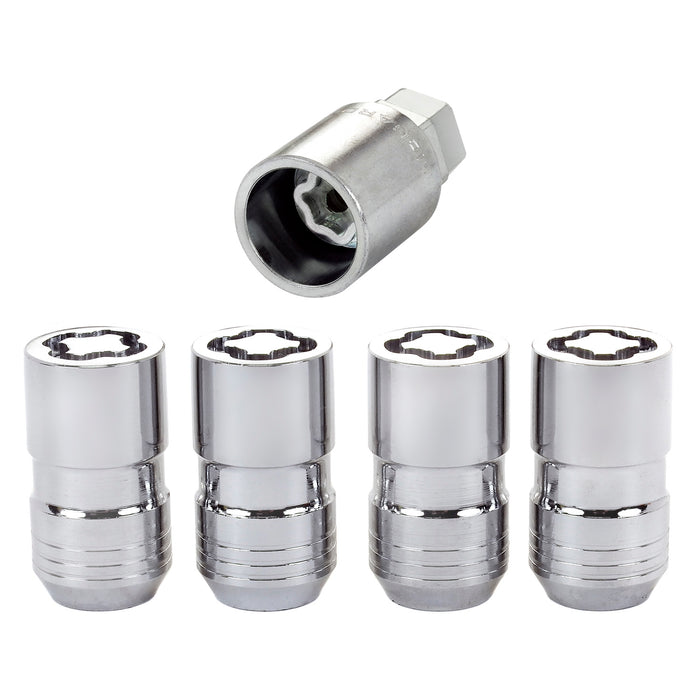 McGard 24215 Cone Seat Exposed Style Wheel Locks-Chrome - Truck Part Superstore
