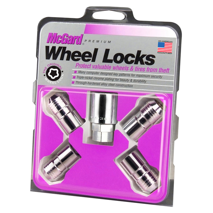 McGard 24215 Cone Seat Exposed Style Wheel Locks-Chrome - Truck Part Superstore