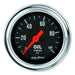 AutoMeter 2421 GAUGE; OIL PRESSURE; 2 1/16in.; 100PSI; MECHANICAL; TRADITIONAL CHROME - Truck Part Superstore