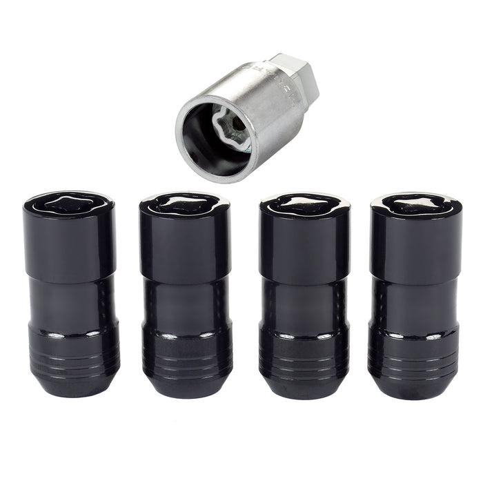 McGard 24220 Cone Seat Exposed Style Wheel Locks-Black - Truck Part Superstore