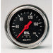 AutoMeter 2422 GAUGE; OIL PRESSURE; 2 1/16in.; 200PSI; MECHANICAL; TRADITIONAL CHROME - Truck Part Superstore