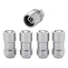 McGard 24234 Chrome Cone Seat Wheel Lock Set (9/16-18 Thread Size) - Set of 4 Locks and 1 Key - Truck Part Superstore