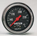 AutoMeter 2432 GAUGE; WATER TEMP; 2 1/16in.; 120-240deg.F; MECHANICAL; TRADITIONAL CHROME - Truck Part Superstore