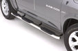 Lund 24497043 5 Inch Oval Wheel-To-Wheel Nerf Bar; Stainless Steel; - Truck Part Superstore
