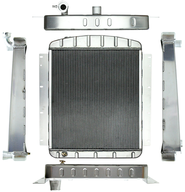 Northern Radiator 205250 Muscle Car Radiator - 28 1/2 x 21 5/8 x 3 1/8 - Truck Part Superstore