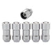 McGard 24510 Cone Seat Exposed Style Wheel Locks-Chrome-5 Lock Set - Truck Part Superstore