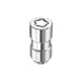 McGard 24510 Cone Seat Exposed Style Wheel Locks-Chrome-5 Lock Set - Truck Part Superstore