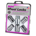 McGard 24515 Cone Seat Exposed Style Wheel Locks-Chrome-5 Lock Set - Truck Part Superstore