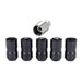 McGard 24516 Cone Seat Exposed Style Wheel Locks-Black-5 Lock Set - Truck Part Superstore