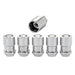 McGard 24532 Chrome Cone Seat Wheel Lock Set (7/16-20 Thread Size) - Set of 5 Locks and 1 Key - Truck Part Superstore