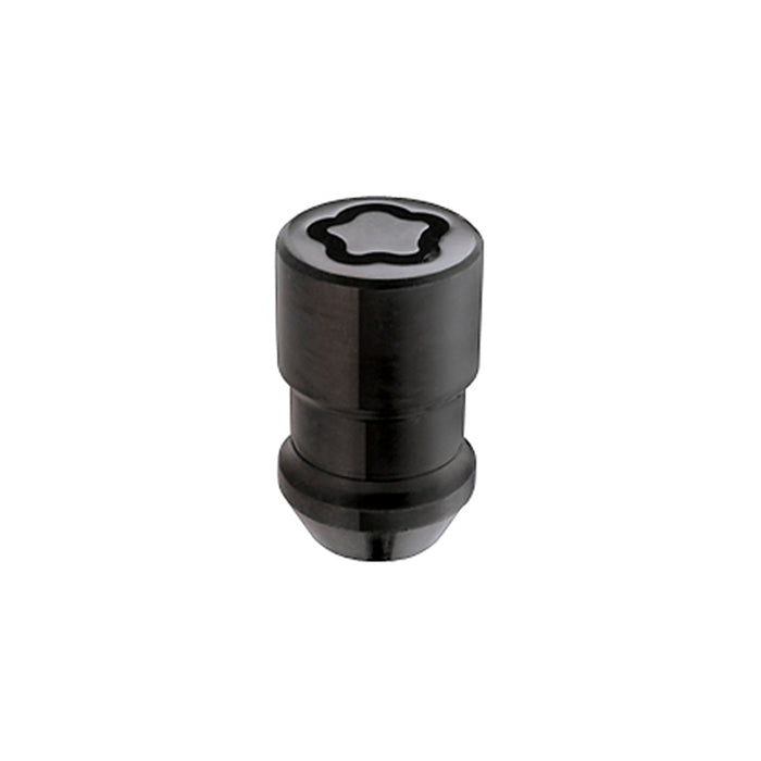 McGard 24548 Black Cone Seat Wheel Lock Set (1/2-20 Thread Size) - Set of 5 Locks and 1 Key - Truck Part Superstore