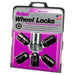 McGard 24548 Black Cone Seat Wheel Lock Set (1/2-20 Thread Size) - Set of 5 Locks and 1 Key - Truck Part Superstore