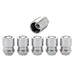 McGard 24557 Cone Seat Exposed Style Wheel Locks-Chrome-5 Lock Set - Truck Part Superstore