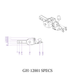 GEN-Y Hitch GH-12001 GLYDER TORSION-FLEX 2" Shank 2" drop .4K-.7K TW 7K Hitch & Ball 1" Dia Hole - Truck Part Superstore