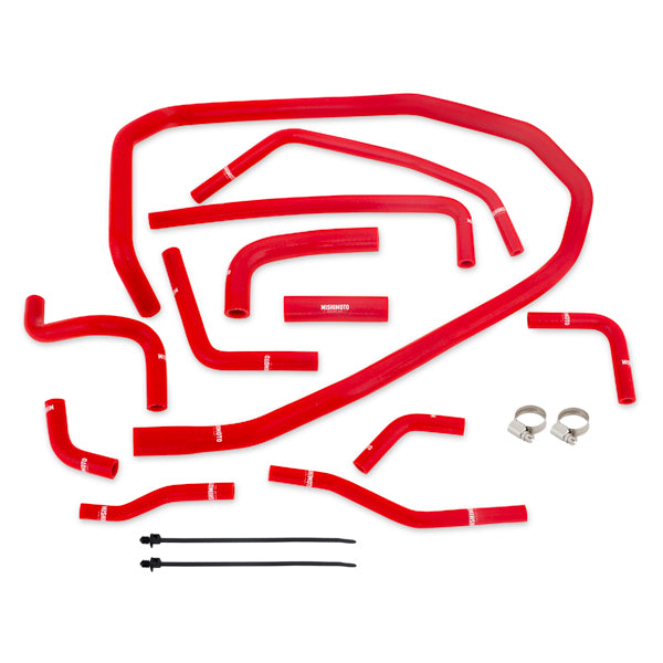 Mishimoto MMHOSE-WRX-15ANCRD Silicone Ancillary Hose Kit, fits Subaru WRX 2015-2021 - Truck Part Superstore