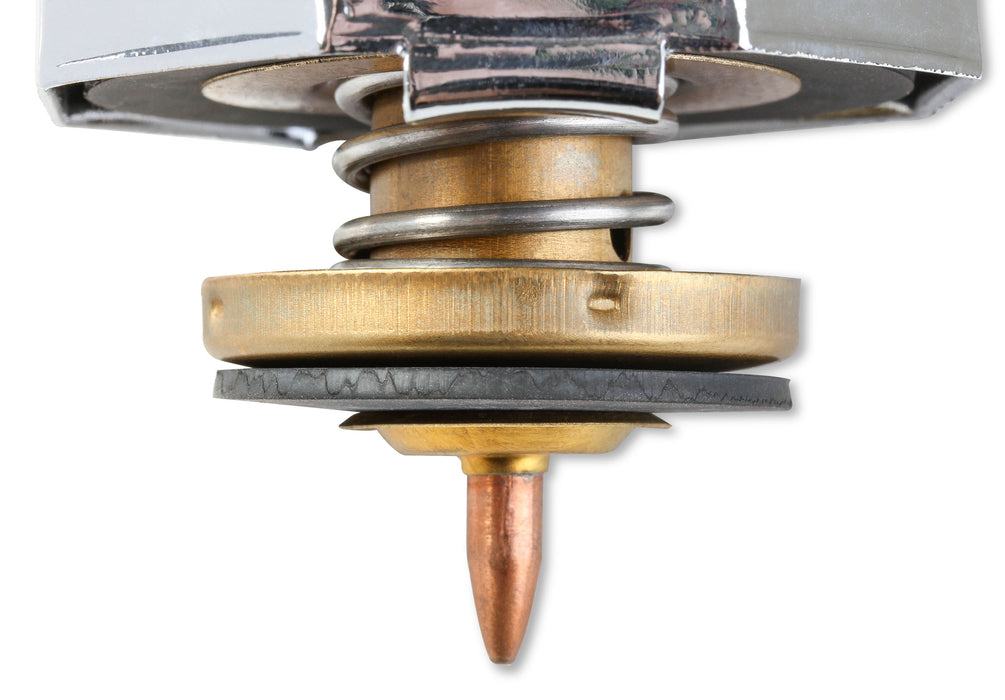 Mr Gasket 2470S Thermocap™ Radiator Cap; Silver; OEM Replacement w/Thermometer Built In; 13 psi; - Truck Part Superstore