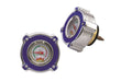 Mr Gasket 2473B Thermocap™ Radiator Cap; Blue; OEM Replacement w/Thermometer Built In; 16 psi; - Truck Part Superstore