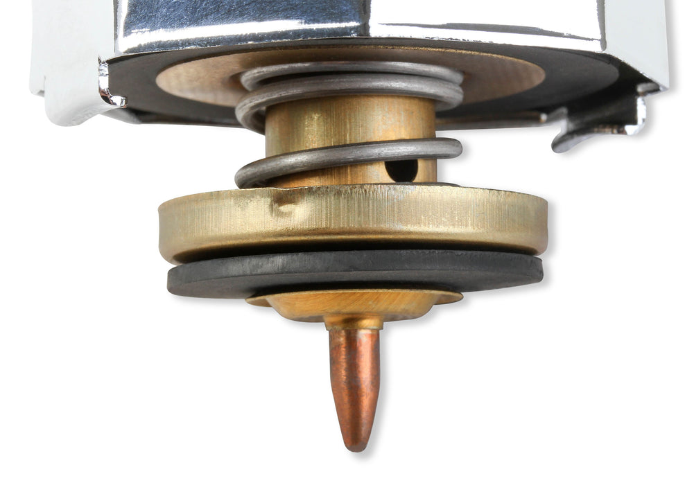 Mr Gasket 2476BK Thermocap™ Radiator Cap; OEM Replacement w/Thermometer Built In; 16 psi; Black; - Truck Part Superstore