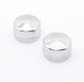 Mr Gasket 2486 Dust Cap; Front; Chrome; 2 3/16 in. Dia.; 2 pc.; - Truck Part Superstore