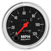 AutoMeter 2492 GAUGE; SPEEDOMETER; 3 3/8in.; 120MPH; MECHANICAL; TRADITIONAL CHROME - Truck Part Superstore