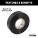 CURT 59740 CURT 59740 Black Electrical Tape; 7 Mil; 3/4-Inch x 60-Foot Rolls; 10-Pack - Truck Part Superstore