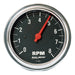 AutoMeter 2499 GAUGE; TACHOMETER; 3 3/8in.; 8K RPM; IN-DASH; TRADITIONAL CHROME - Truck Part Superstore