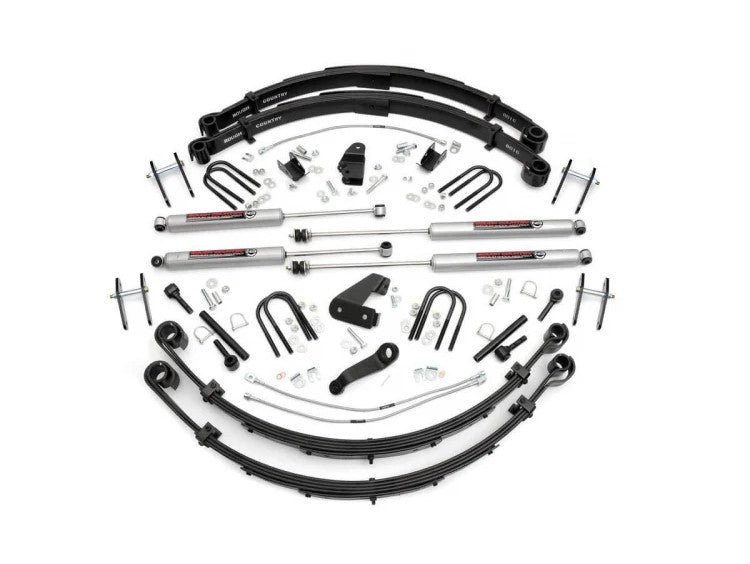 Rough Country 622N2 6 Inch Jeep Suspension Lift Kit Power Steering 87-95 Wrangler YJ Rough Country - Truck Part Superstore