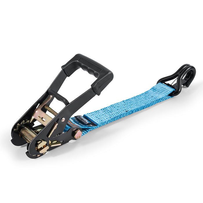 Mishimoto BNRTC-TD-4BL Borne Off-Road Vehicle Ratchet Tie-Down Kit, Blue - Truck Part Superstore