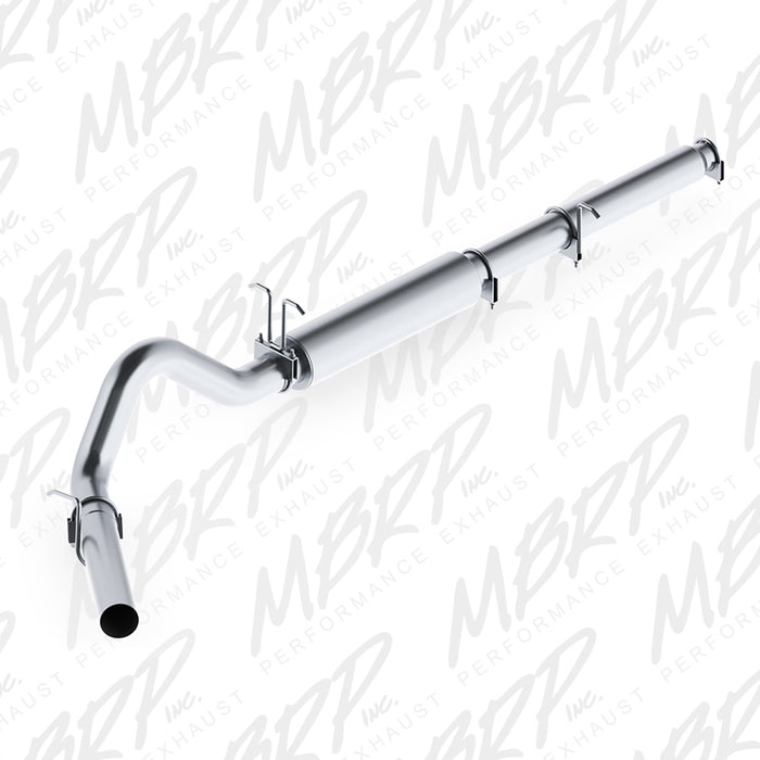 MBRP S5206P Cat Back Exhaust System 4 Inch Single Side Exit No Tip Included Aluminized Steel For 99-04 Ford F-250/350 V-10 MBRP - Truck Part Superstore
