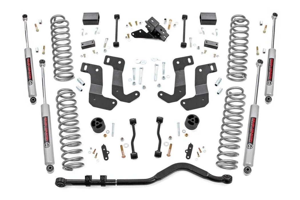 Rough Country 62930 3.5 Inch Jeep Suspension Lift Kit Control Arm Drop 18-20 Wrangler JL-2 Door Rough Country - Truck Part Superstore