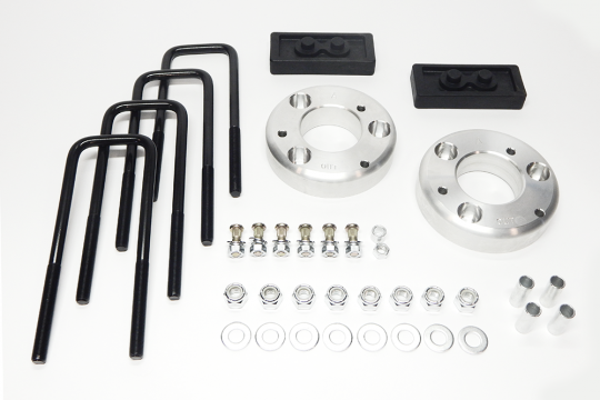 Southern Truck 25011 F-150 2.0 Inch Level-Lift Kit For 2014 Ford F-150 2WD/4WD Includes Front Strut Extensions 1.0 Inch Rear Blocks Southern Truck Lifts - Truck Part Superstore
