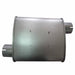 SpeedFx 2502AS 4-1/2 X 9-1/5 In Aluminized Steel Case Single 2-1/2 In Offset Inlet Single 2-1/2 - Truck Part Superstore