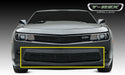 T-Rex Grilles 25031B Billet Series Bumper Grille; Horizontal; Aluminum; Black; 1 Pc; Overlay; - Truck Part Superstore