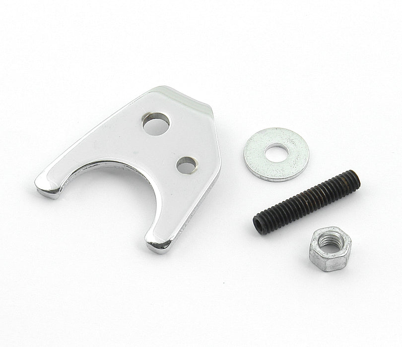 Mr Gasket 2503 Chrome Distributor Hold-Down Clamp; Incl. Bolt; - Truck Part Superstore
