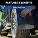 Luverne 250743 Mud Guards-12in. x 23in. - Truck Part Superstore