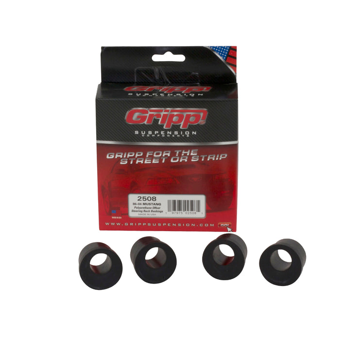 BBK Performance Parts 2508 1986-2004 MUSTANG OFFSET STEERING RACK POLYURETHANE BUSHING KIT. - Truck Part Superstore