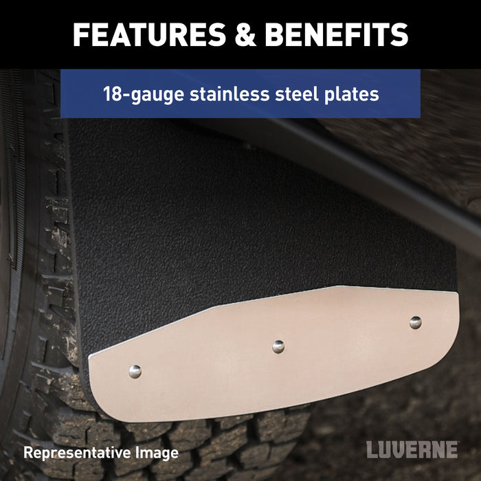 Luverne 251034 Mud Guards-Dual Wheel-20in. x 23in. - Truck Part Superstore