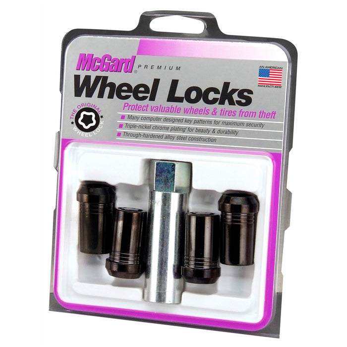 McGard 25116 Tuner Style Cone Seat Wheel Locks-Black - Truck Part Superstore
