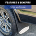 Luverne 251441 Mud Guards-Front Only-12in. x 20in. - Truck Part Superstore