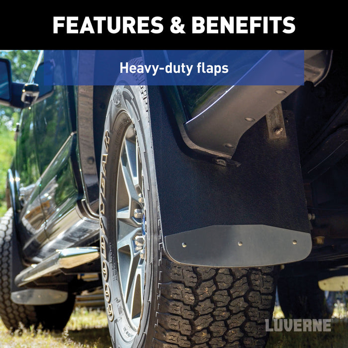 Luverne 251723 Mud Guards-12in. x 23in. - Truck Part Superstore