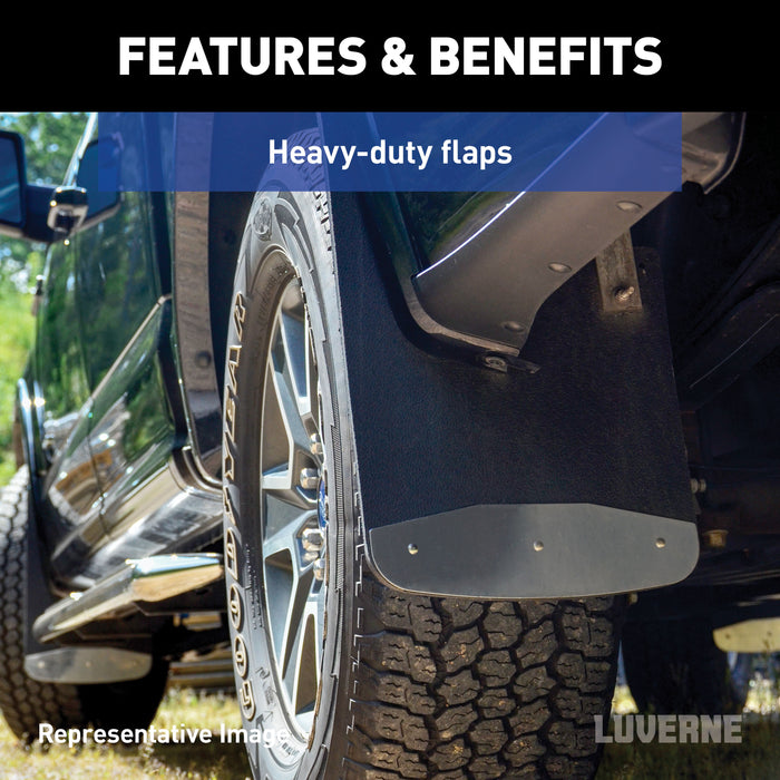 Luverne 251724 Mud Guards-Dual Wheel-20in. x 23in. - Truck Part Superstore