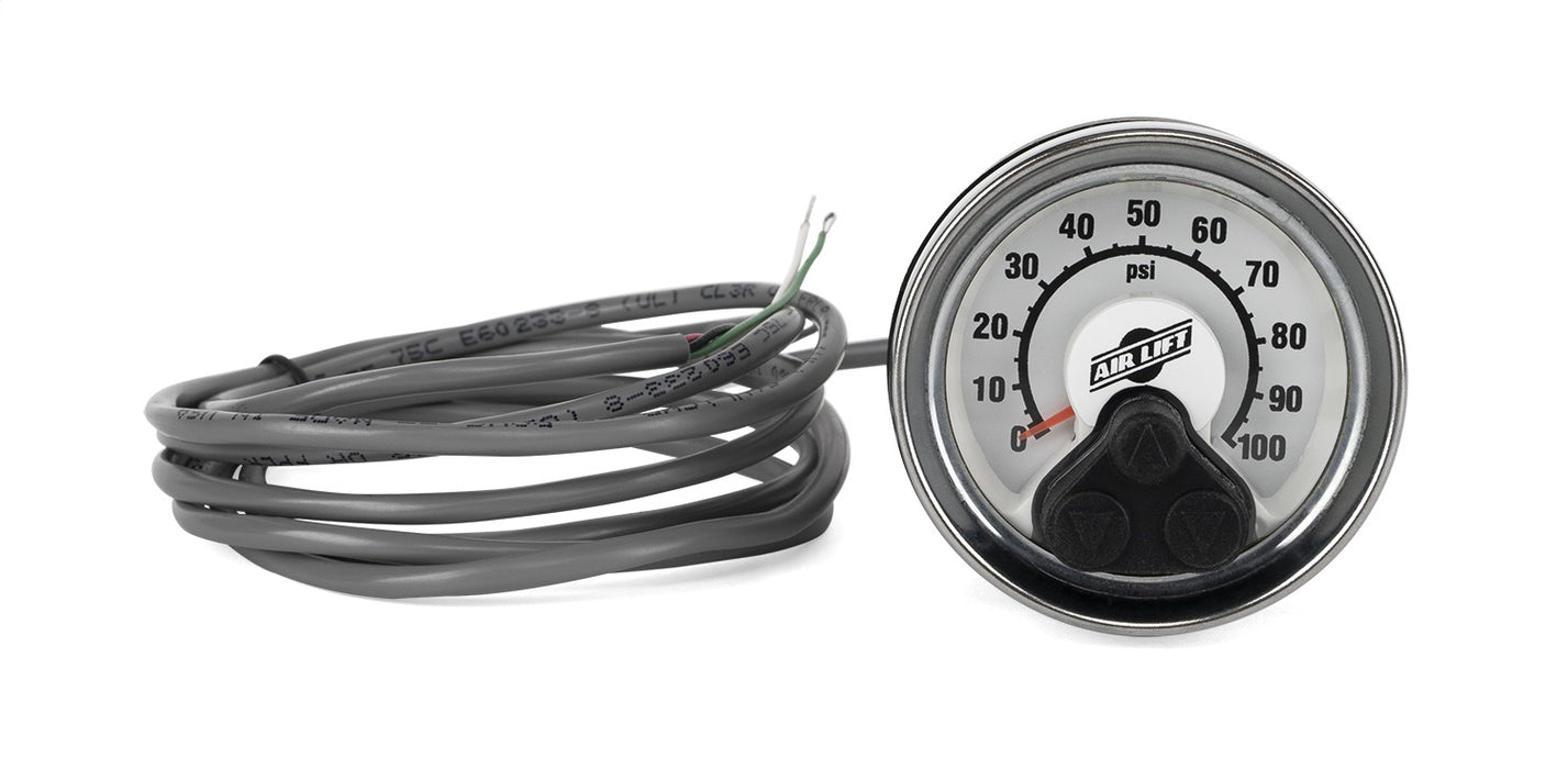 Air Lift 25194 Single Analog Gauge - Truck Part Superstore